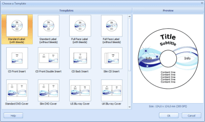 Capture d'écran de l'application RonyaSoft CD DVD Label Maker - #2