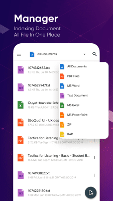 Capture d'écran de l'application Office Reader: Manage All Document - #3