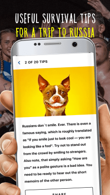 Capture d'écran de l'application World Cup 2018: Free survival guide - #3