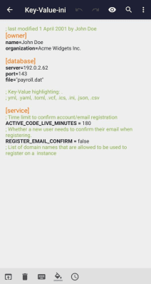 Capture d'écran de l'application Markor: Markdown Editor - #8