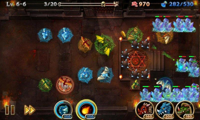 Capture d'écran de l'application Lair Defense: Dungeon - #4