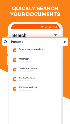 Capture d'écran de l'application PPT Reader: PPTX Viewer - #5