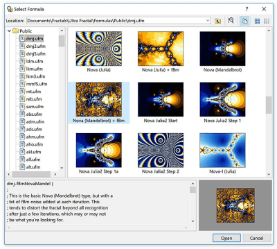 Capture d'écran de l'application Ultra Fractal - #1