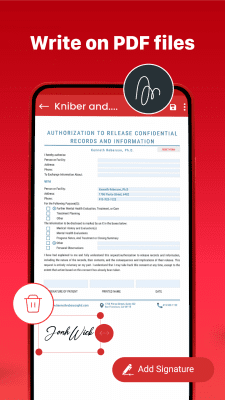 Capture d'écran de l'application PDF Editor: PDF Fill & Sign - #4