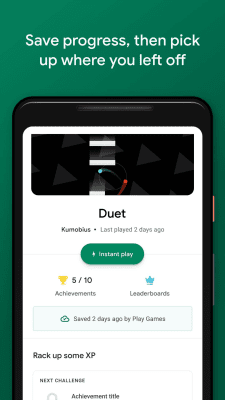 Capture d'écran de l'application Jeux Google Play - #3