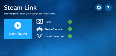 Capture d'écran de l'application Steam Link - #1