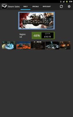 Capture d'écran de l'application Steam Sales - #6