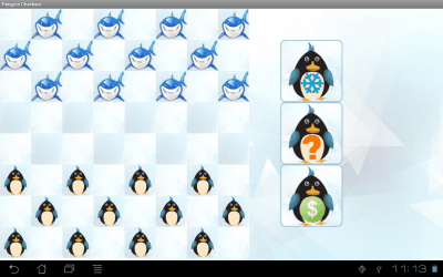 Capture d'écran de l'application Penguin Checkers - #3
