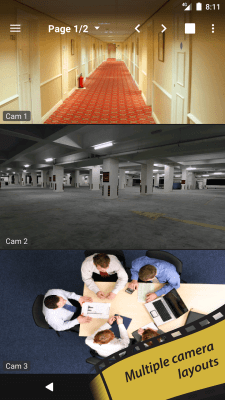 Capture d'écran de l'application tinyCam Monitor - #3