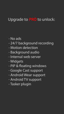 Capture d'écran de l'application tinyCam Monitor - #6