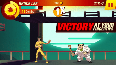Capture d'écran de l'application BRUCE LEE : GAME ON - #3