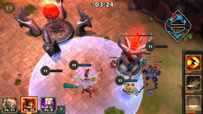 Capture d'écran de l'application Legendary Heroes MOBA - #4