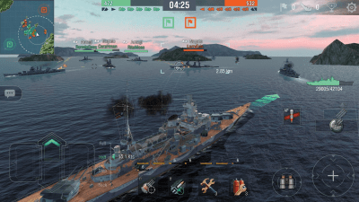 Capture d'écran de l'application World of Warships Blitz : jeu de tir naval MMORPG PvP - #5