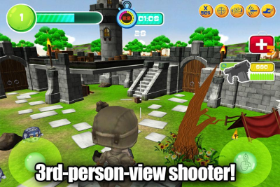 Capture d'écran de l'application 3D Shooter Toy Patrol - #4