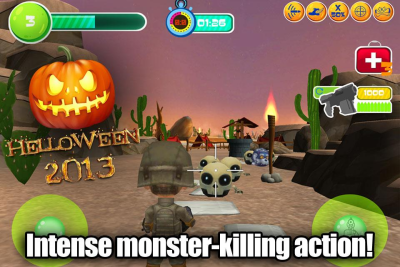 Capture d'écran de l'application 3D Shooter Toy Patrol - #5