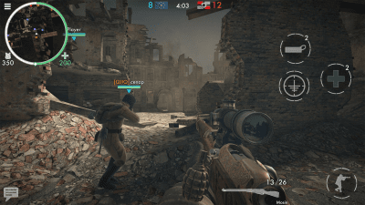 Capture d'écran de l'application World War Heroes : Warrior Shooter - #8