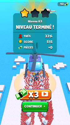 Capture d'écran de l'application Feu continu - #5