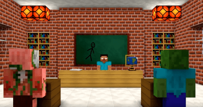 Capture d'écran de l'application Monster School Mod for MCPE - #1