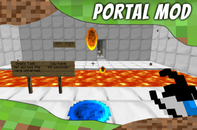 Capture d'écran de l'application Portal Mod pour Minecraft PE - #3