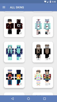 Capture d'écran de l'application Skins pour Minecraft PE - #3