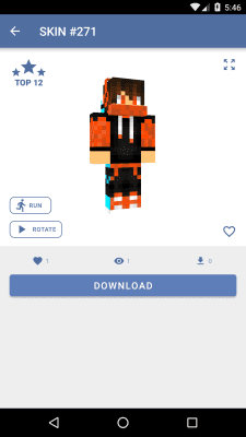 Capture d'écran de l'application Skins pour Minecraft PE - #4