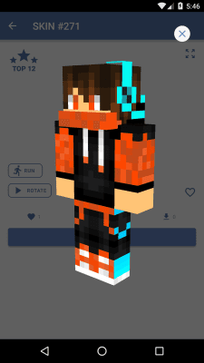 Capture d'écran de l'application Skins pour Minecraft PE - #5