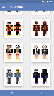 Capture d'écran de l'application Skins pour Minecraft PE - #7