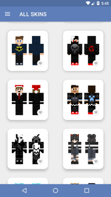 Capture d'écran de l'application Skins pour Minecraft PE - #8