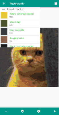 Capture d'écran de l'application Pixel art pour Mynecraft - #3