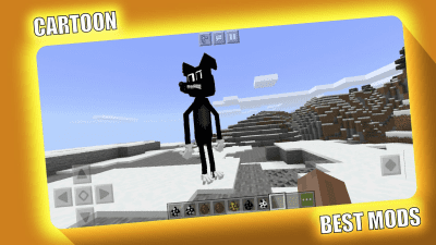 Capture d'écran de l'application Cartoon Cat Dog Mod for Minecraft PE - MCPE - #2