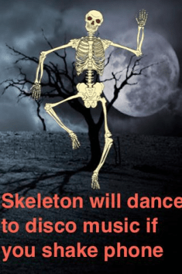 Capture d'écran de l'application Squelette parlant - #4