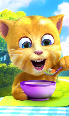 Capture d'écran de l'application Talking Ginger 2 - #4