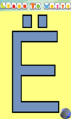 Capture d'écran de l'application Apprendre l'alphabet - #6
