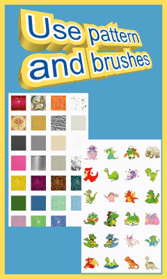 Capture d'écran de l'application Coloriage pour enfants - Dinosaure - #4