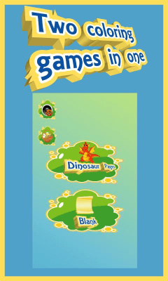 Capture d'écran de l'application Coloriage pour enfants - Dinosaure - #7