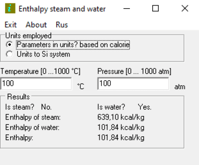 Capture d'écran de l'application Enthalpy - #1