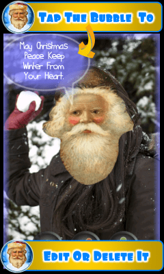 Capture d'écran de l'application Photo talks New Year-Christmas - #6