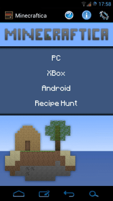 Capture d'écran de l'application Encyclopaedia Minecraftica - #1