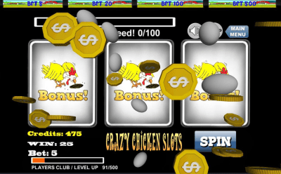 Capture d'écran de l'application Crazy Chicken Slots! FREE - #4
