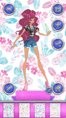 Capture d'écran de l'application World of Winx - Dress Up - #5