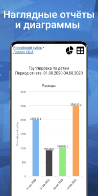 Capture d'écran de l'application Comptabilité domestique - #5