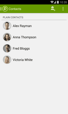 Capture d'écran de l'application Débiteurs - #12