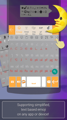Capture d'écran de l'application plugin ai.type Emoji Keyboard - #5