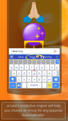 Capture d'écran de l'application plugin ai.type Emoji Keyboard - #8