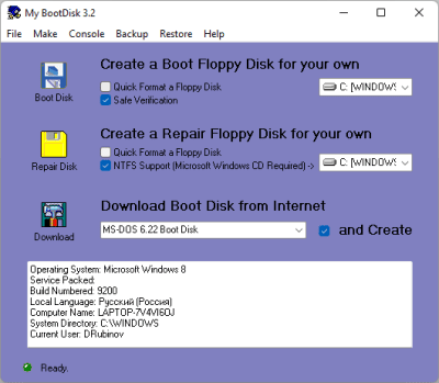 Capture d'écran de l'application My BootDisk - #2