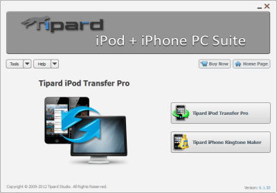 Capture d'écran de l'application iPod + iPhone PC Suite - #2