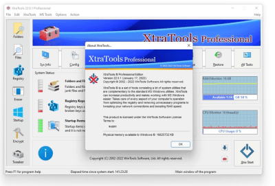 Capture d'écran de l'application XtraTools - #2