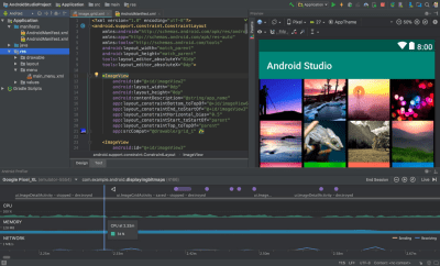 Capture d'écran de l'application Android Studio - #1