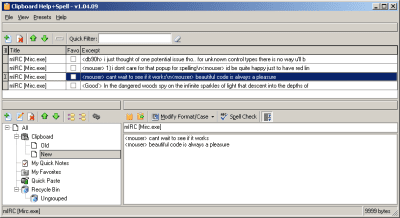 Capture d'écran de l'application Clipboard Help Spell - #5