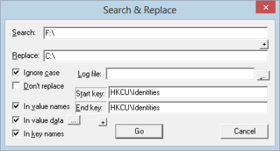 Capture d'écran de l'application Advanced Regedit - #3